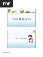 Aula 05 - Traço Do Concreto