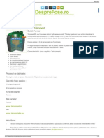 Producatori Fose Septice. TELCOMEST DespreFose PDF