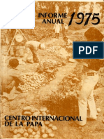 CIP Informe Anual 1975