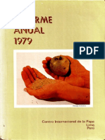 CIP Informe Anual 1979
