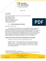 FOIA Request to Dept. of State OIG 