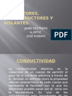 Conductores, Semiconductores y Aislantes