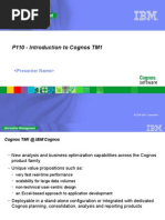 Introduction To Cognos TM1