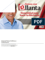 Manual de Imagen Corporativa - Ollanta Humala - Primera Vuelta - Presidenciales Peru 2011