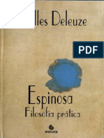 Deleuze -- Espinosa Filosofia Prática