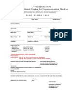 Registration Form Edukcircle