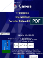 4 Coloquio Internacional de Energia Eolica Gamesa