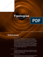 Tipologias