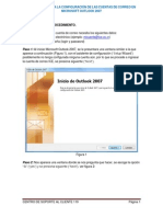 Instructivo para La Configuración Del Correo en Microsoft Outlook 2007
