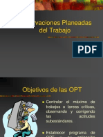 Observaciones Planeadas en Seguridad