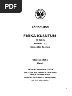 Download Bahan Ajar Fisika Kuantum by Annisa Rahma Fauzia SN258204501 doc pdf