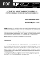 A PERCEPÇÃO AMBIENTAL COMO FERRAMENTA DE proposta educativa.pdf