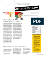 Diário de Bordo! (Boletim Informativo / Missões)