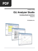 OLI Analyzer Studio 9.1 User Guide