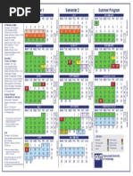 La Trobe Academic Calendar 2024-2025 | PDF | Academic Term ...