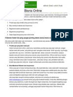 Cara Memulai Bisnis Online PDF