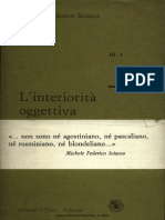 (Michele Federico Sciacca) L'Interiorità Oggettiva