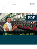 G 32 Ring Spinning Machine Leaflet 2397-V2 en Original 58293
