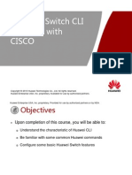 Huawei Cisco Xref Switch CLI