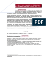 Ecuaciones Diferenciales de Segundo Orden