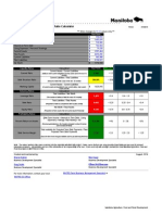 Financial Ratio Template