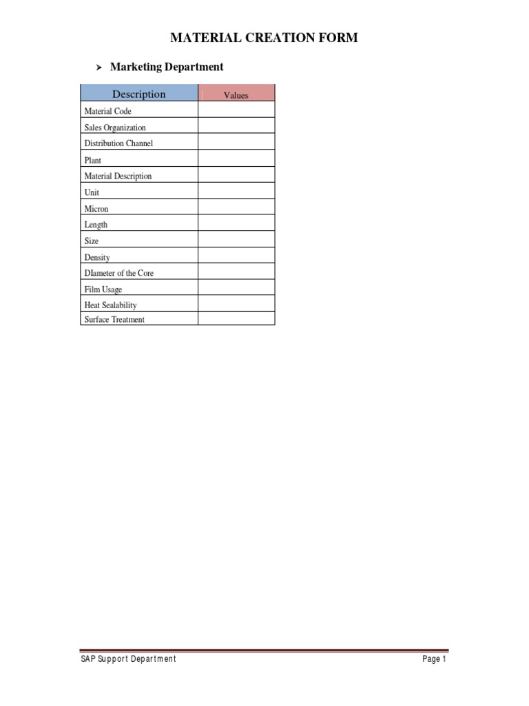 Material Creation Form Overview | PDF | Games & Activities
