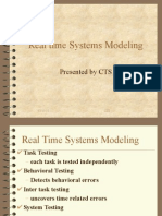 Real Time Systems Modelling