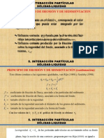 5.4 y 5.5. Transporte de Sedimentos