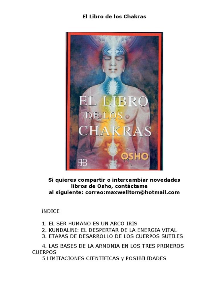 El Libro de los Chakras y su Significado | PDF | Kundalini | Chakra