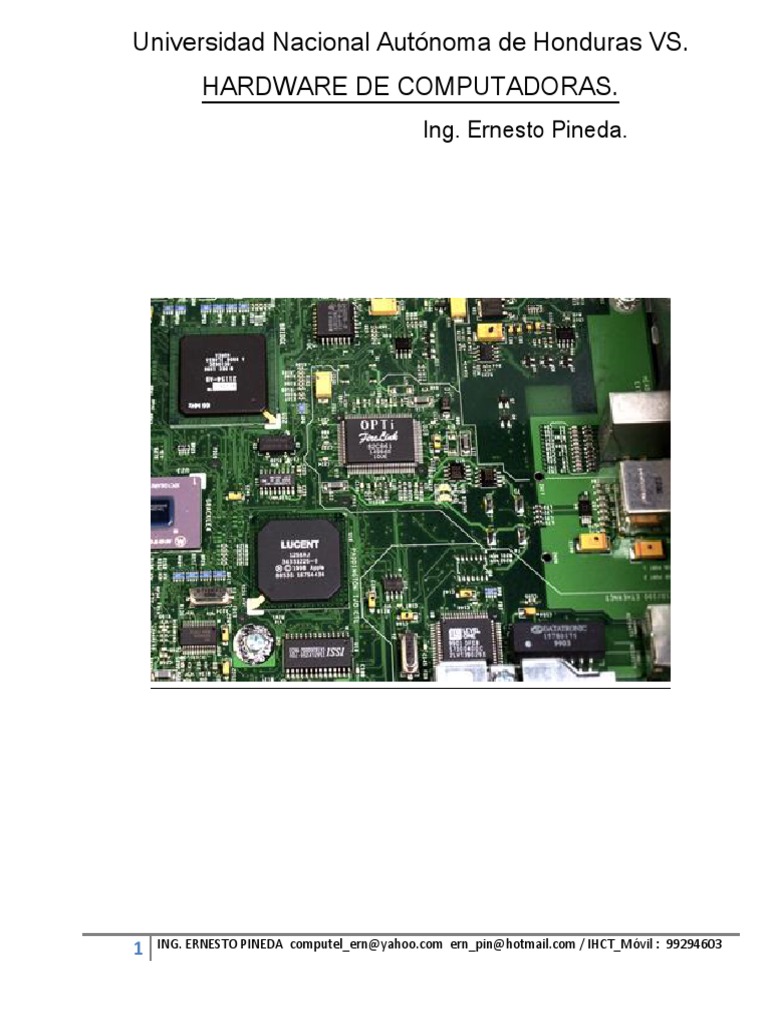 Libro de Hardware 1 v.1 | PDF | Compatibles con PC Ibm | Tableta