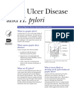 Peptic Ulcer Disease and H. Pylori