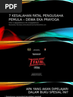 Download 7 Kesalahan Fatal Pengusaha Pemula  Dewa Eka Prayoga JagoBerbisnis - BisnisFranchiseTokoOnlinecompptx by Asoka Mahinda P SN258226145 doc pdf