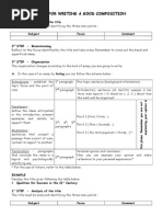 How To Write A Composition