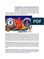 Download Pasaran Bola Chelsea vs PSG 12 Maret 2015 by Garin Kosasih SN258226790 doc pdf