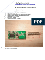 HC11-CC1101 UART RF Module