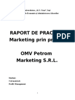 Raport de Practica - OMV Petrom