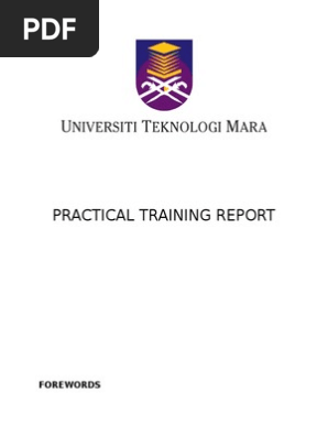 Practical Training Report