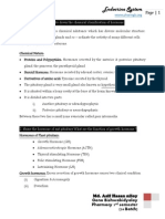 Endocrine System With Question