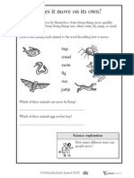 Does It Move On Its Own?: Hop Crawl Swim Fly Run Jump