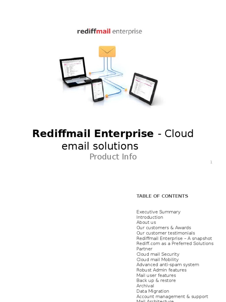 Rediffmailenterprise Productinfo Microsoft Outlook Email