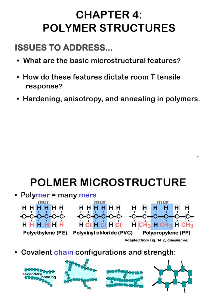 Polymer Microstructure and Properties | PDF