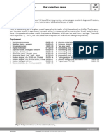 Heat Capacity of Gases