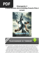 Divergente 2 L Insurrection 2015 Dvdrip French Film Torrent Media La Violence