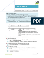 Ficha de trabalho demografia