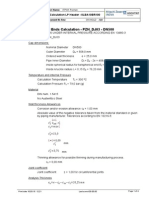 1.1 Torispherical Ends Calculation - PZN - DJ03 - DN500: Title Calculation LP Header - 0LBA10BR100