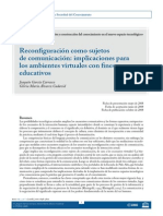 Comunicación Implicaciones para AVA