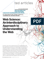 Web Science: An Interdisciplinary Approach To Understanding The Web