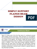 Chapter 5.3 - Flange Beam