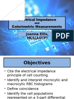 Electrical Impedance and Colorimetric Measurements