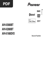 Avh-x1680dvd Manual